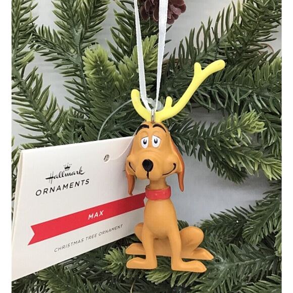 Official Dr Seuss Grinch Dog Max Christmas Tree Ornament - Picture 4 of 4